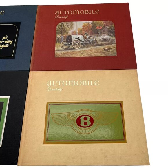 Automobile Quarterly: Vol. 6, Numbers 1, 2, 3 & 4 - Complete Book Set w/Posters - Picture 4 of 7